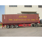 40 Hq Container Dumper Tipper Semi Trailer Complete Unloading