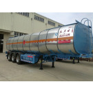 40cbm Tri-Axle Asphalt Tanker Semi Trailer