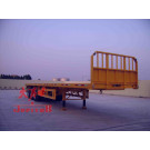 40ft Container Flatbed Semi Trailer with two-axle or tri-axle
