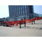 45ft Gooseneck Tri-Axle Skeleton Semi Trailer