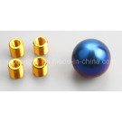 46 Mm Titanium Ti Burnt Rainbow Gradient Gear Shift Knob