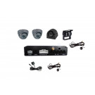 4CH D1 Mobile DVR, 3G GPS WiFi G-Sensor Car DVR