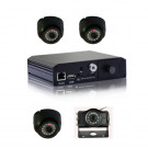 4CH D1 SD Card Mobile DVR with GPS for Car Use