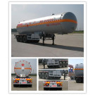 59.52 Cubic Metres 3 Axles LPG Tank Semi Trailer