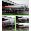 59.52cbm Three Axles LPG Tank Semi Trailer for Hot Sale