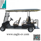 6 Seats Electric Golf Car, Eg2048ksf, Battery Powered, 4 Seats with Dumper Seat, CE Approved