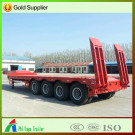 80ton 4 Axle Lowbed Semi-Trailer
