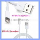 8pin USB Lightning Charging Data Sync Cable for iPhone 6 6 Plus 5 5s 5c Ios 8.0.2 Compliant