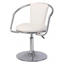 All Purpose White Nail Technician Chair (TKN-31972)