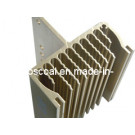 Aluminium Extruded OEM Heat Sinks with Golden Anodizing