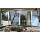 Aluminium Railing with Glass