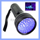 Aluminum Csi Forensic Blood Urine 51 LED UV Flashlight for Scorpion Hunting