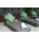 Aluminum Patio Furniture Leisure Poolside Sun Lounger (L0016)