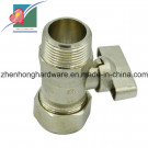 Aluminum Plastic Pipe Single Ball Valve for Radiator Connectors