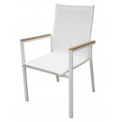 Aluminum Sling Stacking Chair
