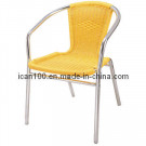 Aluminum Wicker Restaurant Dining Chair (DC-06201)