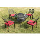 American Dining Furniture Aluminum Casting Dining Table (SD515)