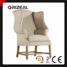 Antique Georgian Wing Back Upholstered Chairs (OZ-WC-002)