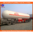Asme Standard Tri-Axle LPG Tanker Truck Trailer
