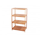 Bamboo 4-Layers Shelf Storage Rack