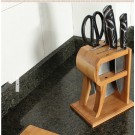 Bamboo Knife Block Knives Holder