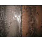 Bamboo Leaves PU PVC Artificial Leather 0216