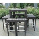 Bar Furniture Bar Set Rattan Outdoor Bar Stools