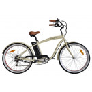 Beach Cruiser Electric Bicycle with En15194 Certification