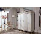 Bn-C6008A-1 Classical Wooden Bedroom Furniture Wardrobe