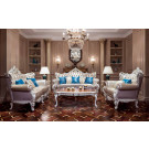 Bn-C6032b Classical Wooden Furniture Sofa