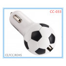 CE Approval 5V/1A Football Car Charger