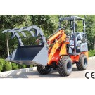CE Approved Hq908 Mini Laoder with Grapple Bucket