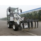 CE Certificated Multi-Function Radlader with Grass Fork (HQ908)