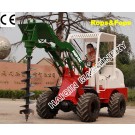 CE Multi-Function Wheel Loader (HQ910C) with Auger