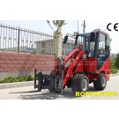 CE Small Wheel Loader with Pallet Fork (HQ908)