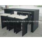 CF917 Outdoor Garden Rattan Bar Table and Chairs Furniture