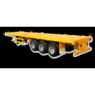 CIMC 3 axles flat bed container semitrailer