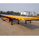 CIMC 40ft container semitrailer flat bed 3 axles