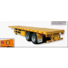 CIMC Container Semi-Trailer 2axles Container Trailer/3axles Flatbed Container Trailer