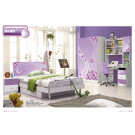 Calm Glamorous Purple Children Bedroom Furniture Sets (JB-9907)