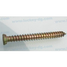 Carbon Steel Flat Head Torx Concrete Screw Yellow Zinc
