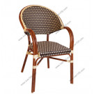 Catering Chair, Aluminum Rattan Bamboo Looking Dining Chair (BC-08017)