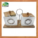 Ceramic Seasoning Jar 2 Pieces Set