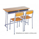 Cheap High Quality School Double Desk and Chair on Sale (SF-30D)