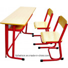 Cheap School Furniture Classroom Student Double Desk and Chair (SF-21D)