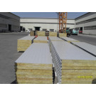 Cheaper/Competitive/Low Price 150mm 1.0mm Steel Thickness Rock Wool Sandwich Panel