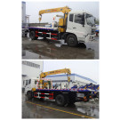 China 4*2 Road Wrecker Mounted Crane