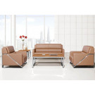 China Manufacturer Office Furniture Modern Design Leather Sofa