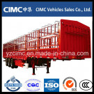 Cimc 3 Axles Cargo Semitrailer for Livestock Transportion