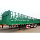 Cimc 3 Axles Fence Cargo Semi-Trailer